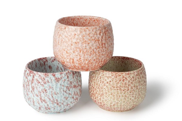 Portavelas de cerámica con esmalte craquelado de tres colores: deje que las grietas se conviertan en el código artístico de una vida cálida