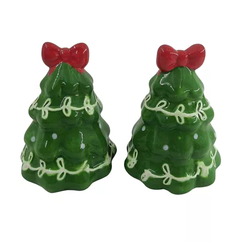 Adorno de árbol de Navidad de cerámica hecho a mano