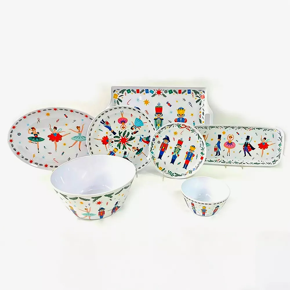 Juego de vajilla de porcelana Cascanueces Ballet