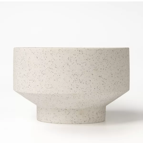 Portavelas de cerámica geométrica estilo Wabi-sabi